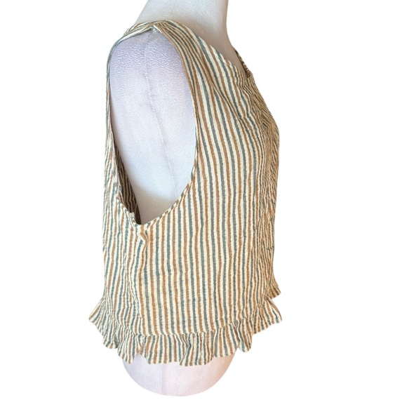 Rylee & Cru Oceanside Top in Nautical Stripe Womens Size Large - Picture 3 of 7